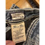 Miss Me  Women’s Jeans JES351864 Boot Size 27 Thick Stitch Embellished Pockets Photo 5