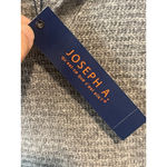 Joseph A  Sweater Womens Medium Heather Gray Collared V Neck Pullover Long Sleeve Photo 7