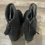 Toms FINAL PRICE NEW  Leila Black Wool Felt Womens Photo 5