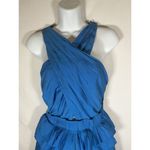 DO+BE  Blue Shorts Romper Ruffles Medium Girls Night Out Party Vacation Photo 3