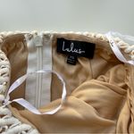 Lulus Lenaya White Crochet Lace Strapless Midi Dress Size XS Photo 5