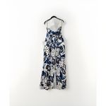 Farm Rio  Off-White Mantas Strapless Maxi Jumpsuit Size Medium Photo 2