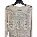 Vintage Body Action Pullover Sweater Crochet Knit XL Photo 3