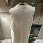 Maggy London  Women's white Plus Size Maxi Full Skirt Shirt Dress size 16W NWT Photo 8