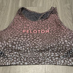 Peloton  Gray and Brown Patterned Activewear Photo 0