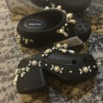 SIMONE ROCHA X Crocs Women's Siren Spiked Clog Black Size 7 Photo 5