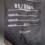 RE/DONE  50s Cut-Off Denim Shorts Midnight Ash Photo 3