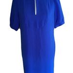 J.Crew Cobalt Blue Shift Dress | EUC | Spring 2014 Collection | Size 0 Photo 0