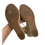 Cole Haan camila ankle strap brown espadrille wedge size 10 Photo 2