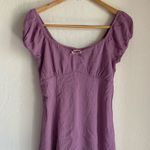 Lilac Mini Dress Purple Size L Photo 0