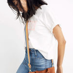 Madewell NWT  Rainbow Stripe Bag Strap Photo 0