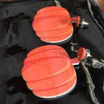 Pumpkin Earrings Dangle Posts Thanksgiving New Fall Jewelry Festival Har… Photo 1