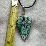 Turquoise Natural Pendant Necklace Green Photo 4
