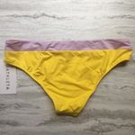 Athleta  Low Rise Blocked Hawaii Sasu Chroma Hipster Bikini Bottoms Medium Yellow Photo 7
