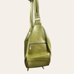 Rina Rich y2k lime green convertible sling bag backpack purse Photo 4