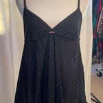 Forever 21 Women's  Black Pink Heart Print Chemise M Photo 0