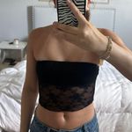 Shein Black tube top lace Photo 0