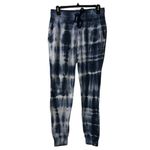 PINK - Victoria's Secret Pink Victoria Secret Tye Dye Blue and White Jogger Sweatpants (Size Small) Photo 2