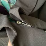 Anne Klein NWT 🖤  Dressy Black Blazer/Jacket, Floral Print Lining, Zip Closure Photo 10