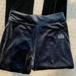 Ecko Red Like new high waisted  blue/black velvet pants. Sz M Photo 3