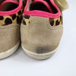 London Sole Jane Winkworth Cheetah Hair Studded‎ Sneakers Big Bow Size 40 US 9.5 Brown Photo 5