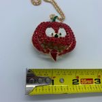 New Halloween red&gold pumpkin pendant necklace Photo 6