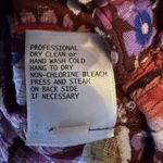 Cynthia Rowley  M Smocked Button Front Maxi Skirt Floral Front Slit Gypsy Peasant Photo 10