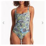 Sea Level Swim Australia Pilgrim Twist Olive Green‎ One Piece Swimsuit Size 10 Green Photo 9