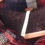 Free People Easy Street Plaid Long Sleeve tunic blouse red blue sz XS Photo 9