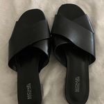 Michael Kors  Black Slide Sandals for Women Photo 3