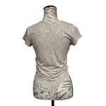 EXPRESS Thong Bodysuit Womens Leopard Cheetah Body Contour S Party Night Out Photo 3