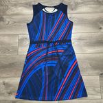 Callaway  Truesculpt Ski Lines Pocket  Sleeveless Golf Active‎ Dress Blue Small Photo 7