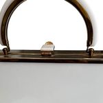 Rare Tyrolean NY Vintage 1950’s Lucite Metal Box Purse. Photo 2