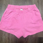 Garage Pink Sweat Shorts Photo 0