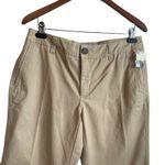 Merona Women Cotton Pants 12 Khaki Chino Straight Leg Workwear Preppy Casual Photo 9