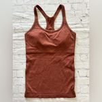 Lululemon  Ebb to Street Athletic Tank Ancient Copper Size 6 Small Built-in Bra Photo 3