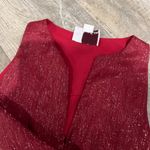 Chloe Oliver  medium red sparkly dress Photo 5
