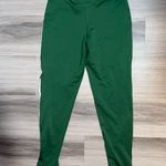 Nike Women’s Dri Fit Green & White Athletic Stretch Pants Gym Workout Leggings Photo 4