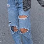 Forever 21 Lightwash distressed jeans Photo 2
