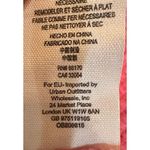 Free People We The Free Women's S Pink V-Neck Long Sleeve Waffle Knit Top Photo 8