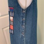 Agapo Collection Americana Midwestern School Teacher Denim Dress Top Jacket S Blue Photo 5