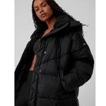 Alo Yoga Gold Rush Puffer Trench Black XS Photo 2