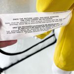 Dress the Population  Dress Women’s Size Large Mini Yellow Lola Crewneck Open Photo 7