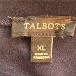 Talbots Shirt XL Supima Cotton Basic Preppy Everyday Minimalist Simple Comfy Photo 3