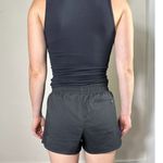 Girlfriend Collective  Black Workout Shorts with Built in Leggings Size Medium Photo 1