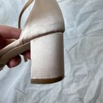 Badgley Mischka Jewel Joanne Embellished Block Heel Sandal‎ Champagne Cream 9 Tan Photo 9