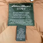 Eddie Bauer Womens Goose Down Parka 2X Camel Brown Hooded Outdoor Cozy Winter Photo 9
