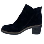 Gentle Souls by Kenneth Cole Women's Black Suede Almond Toe Bootie sz 8.5 NWOT Photo 3