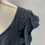 American Eagle  Dark Blue Romper Size Medium Photo 4