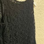 Monoreno Women’s  black sleeveless top‎ size large Photo 8